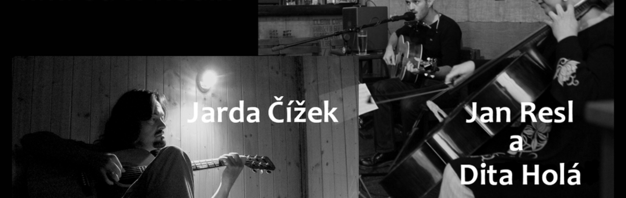 HUDEBNÍ VEČER – JARDA ČÍŽEK (KYTARA), JAN RESL (AKUSTICKÁ KYTARA) + DITA HOLÁ (CELLO)  ve Vile Čerych