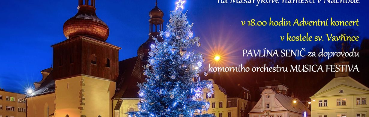 Slavnostní rozsvícení vánočního stromu