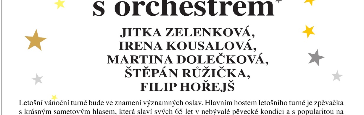 Vánoční koncert Václava Hybše