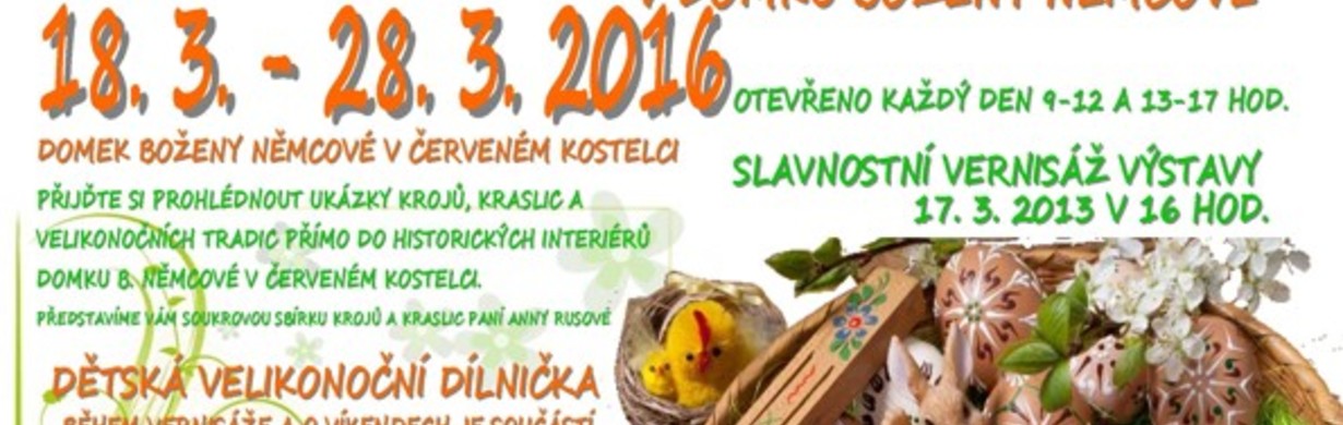 Velikonoční výstava v Domku Boženy Němcové