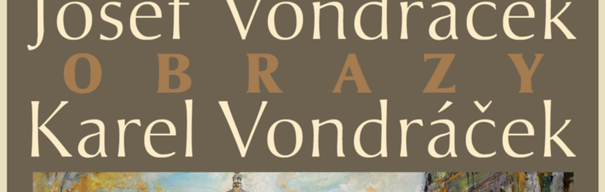 Josef Vondráček, Karel Vondráček - Obrazy
