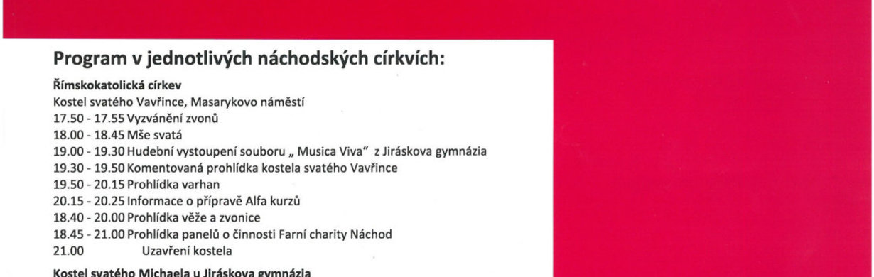 NOC KOSTELŮ