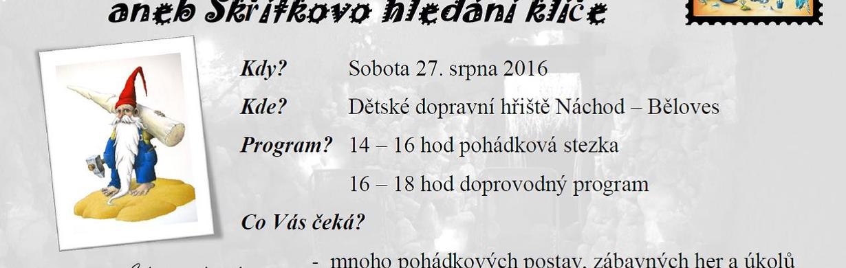 POHÁDKOVÝ RÁJ ANEB SKŘÍTKOVO HLEDÁNÍ KLÍČE