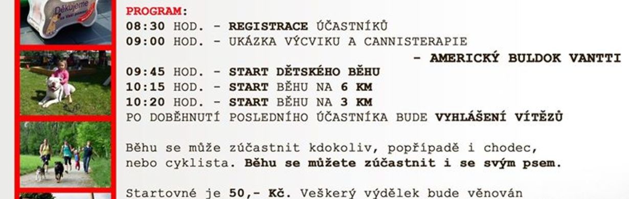 DOBROČINNÝ BĚH