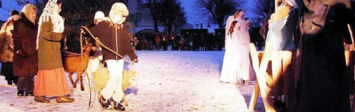 IV. ADVENTNÍ NEDĚLE: OŽIVLÝ BETLÉM v parku na Husově náměstí