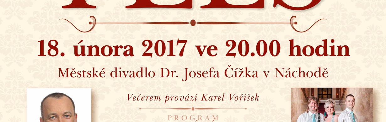 Reprezentační ples Města Náchoda
