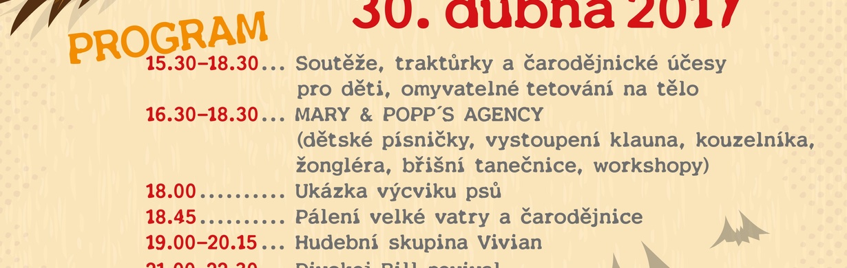 ČARODĚJNICE NA DOBROŠOVĚ