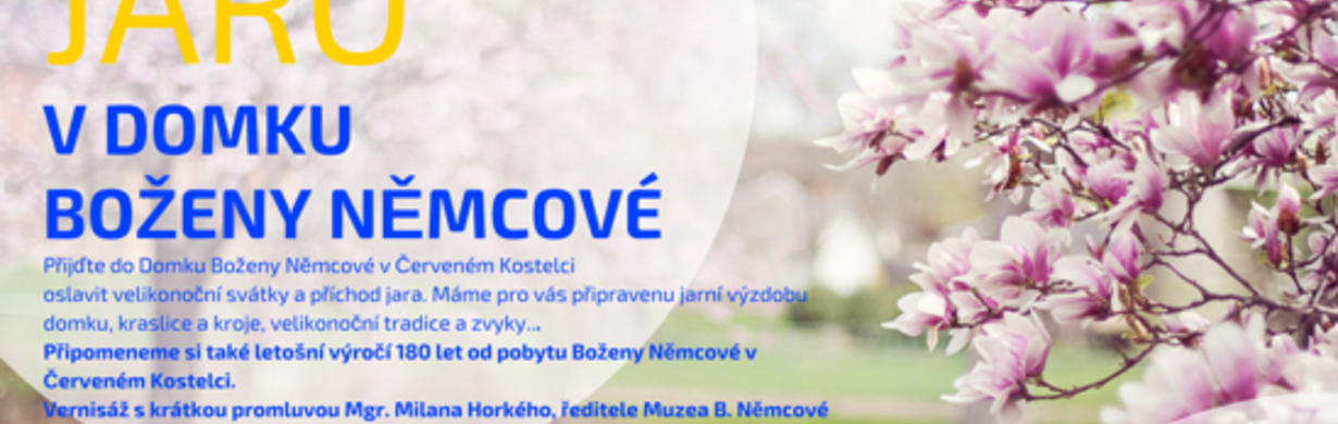 Jaro v Domku Boženy Němcové