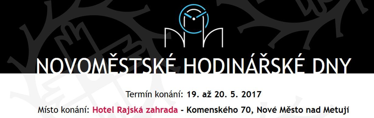 Novoměstské hodinářské dny