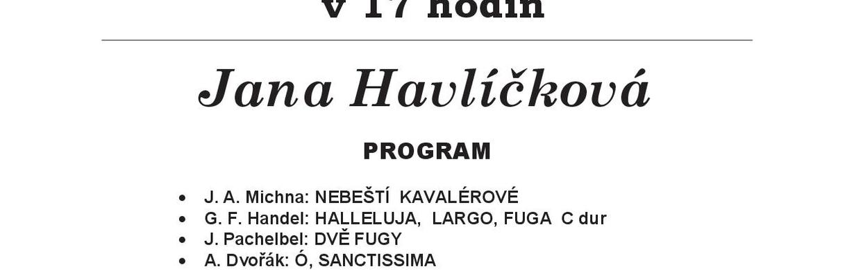 KONCERT DUCHOVNÍ HUDBY
