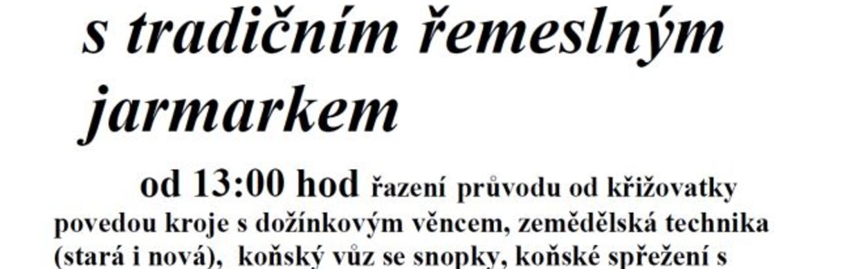 KŘINICKÉ DOŽÍNKY