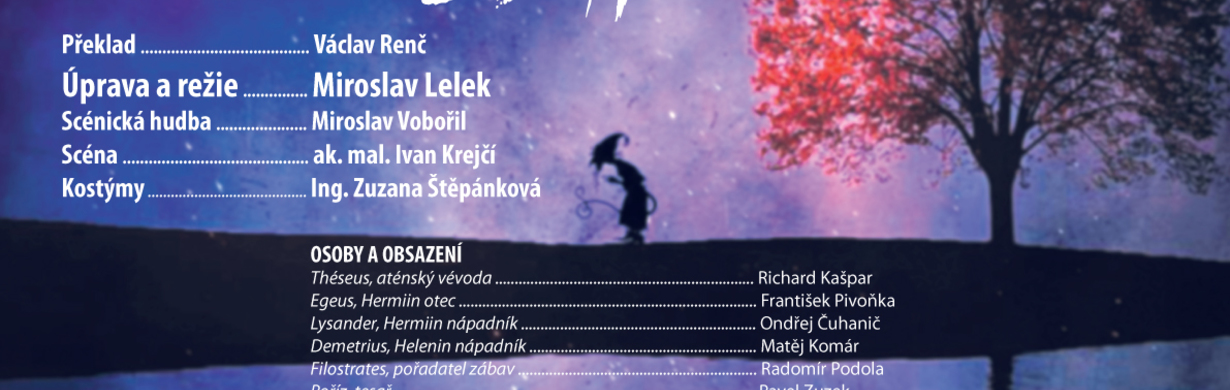 Sen noci svatojánské - div. představení Hronov