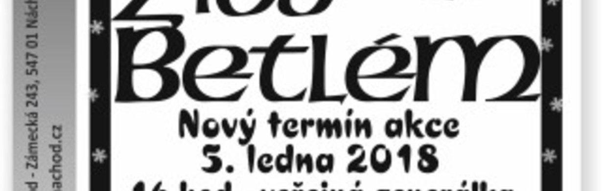 Živý betlém v předvečer Tří králů