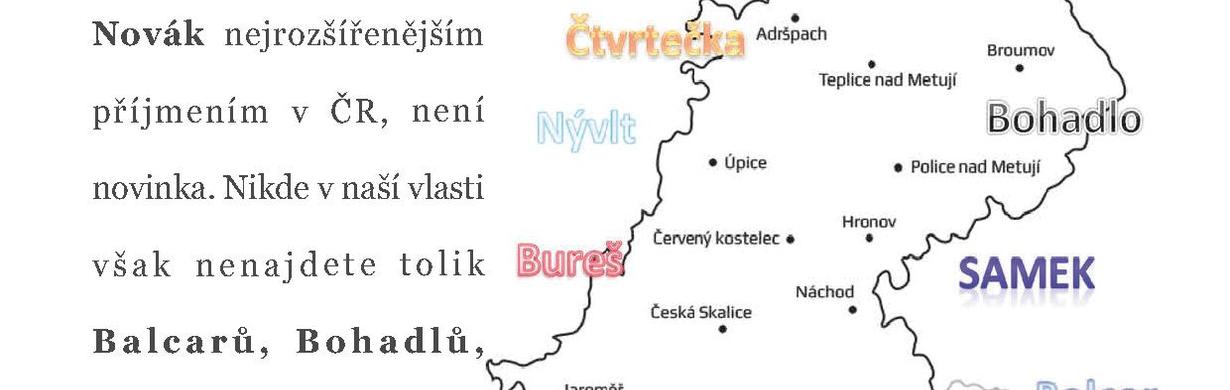 BESEDA NA TÉMA „NÝVLT, BALCAR, BOHADLO - KDE SE VZALA NAŠE PŘÍJMENÍ“