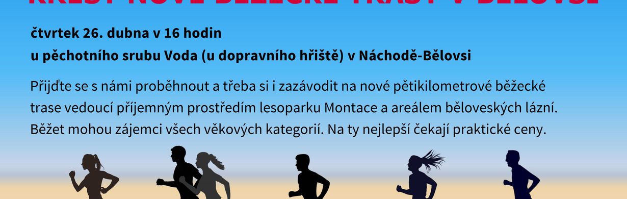Křest běžecké trasy v Bělovsi