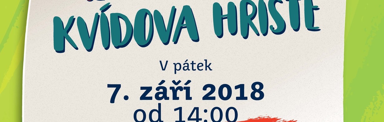 Slavnostní otevření Kvídova hřiště