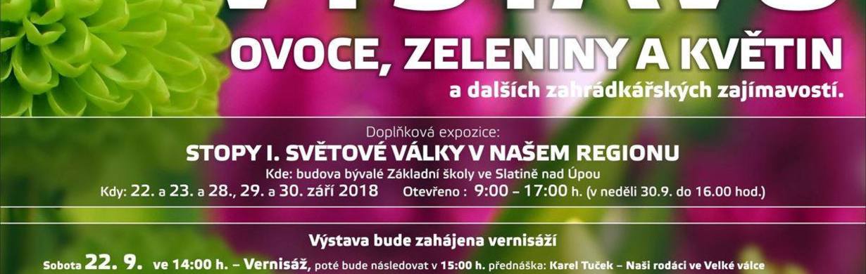 Výstava ovoce, zeleniny a květin