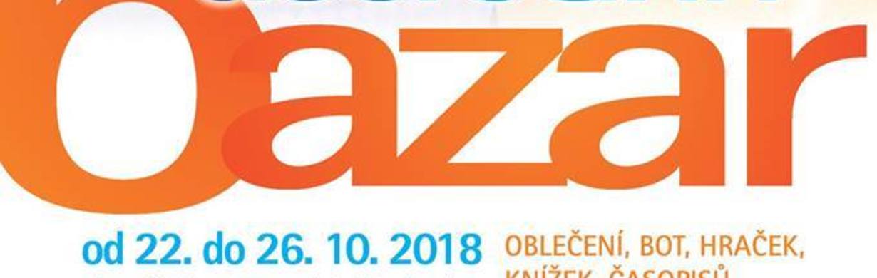 Podzimní dobročinný bazar Církve bratrské v Náchodě
