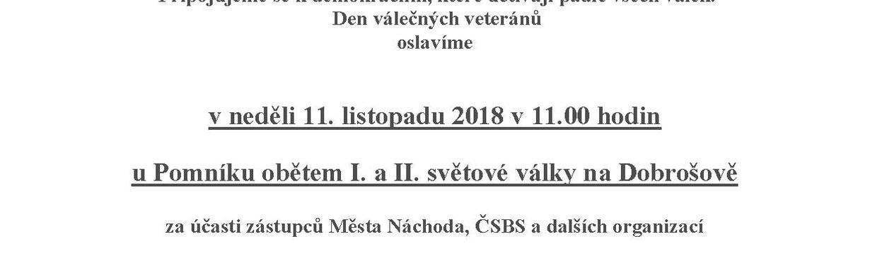 Den válečných veteránů