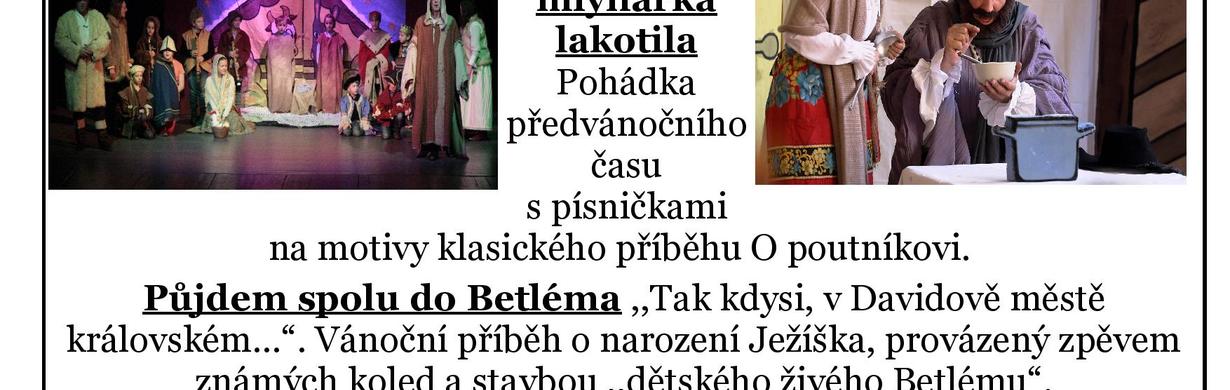 Pohádky na vánoce 2018