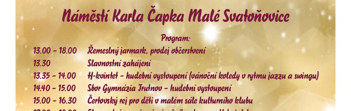 Adventní jarmark u Studánky