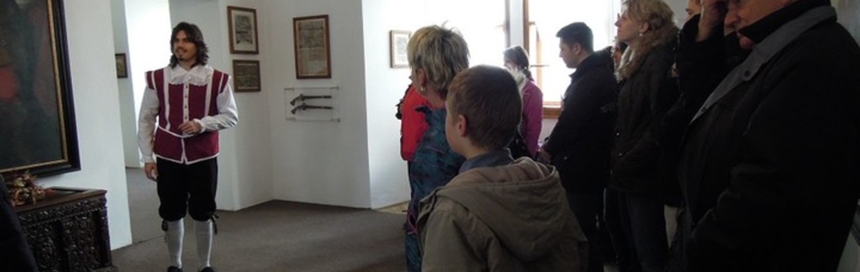 Odemykání náchodského zámku s Ottaviem Piccolomini
