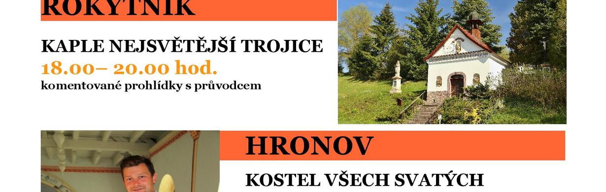 Noc kostelů v Hronově