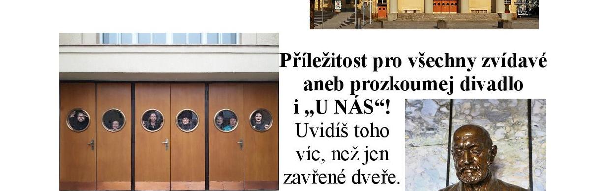 Prohlídky Jiráskova divadla v Hronově