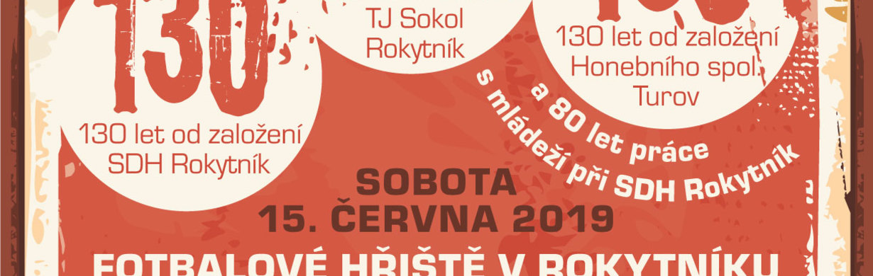 Společné oslavy rokytenských spolků