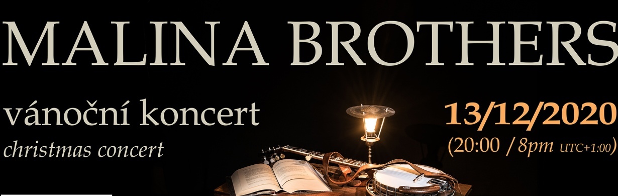 Vánoční koncert Malina Brothers z náchodské knihovny