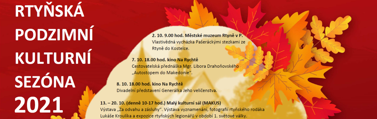 Rtyňská podzimní kulturní sezóna 2021