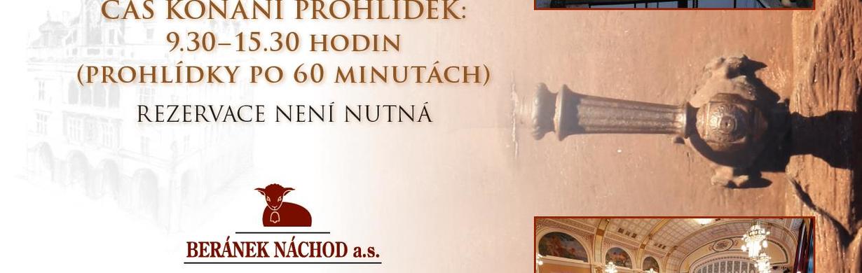 DEN OTEVŘENÝCH DVEŘÍ RADNICE, MĚSTSKÉHO DIVADLA A HOTELU U BERÁNKA