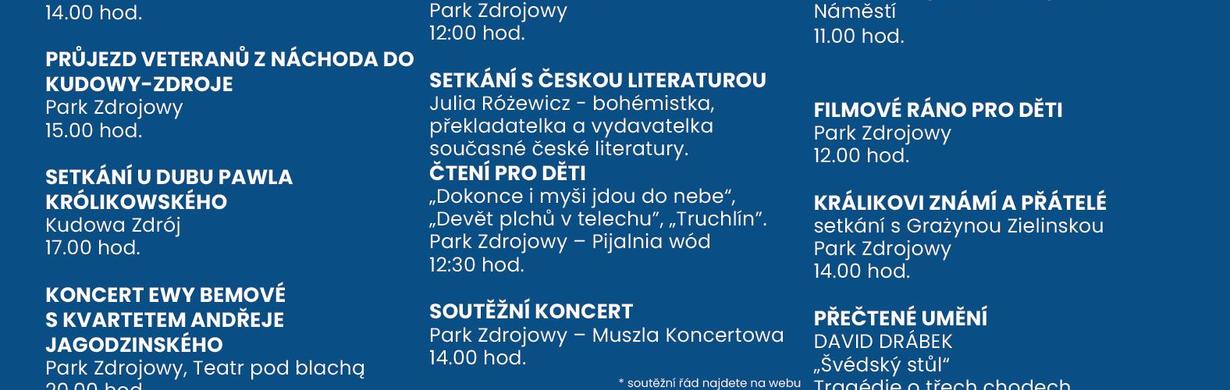 CZ-PL FESTIVAL PAWLA KRÓLIKOWSKÉHO
