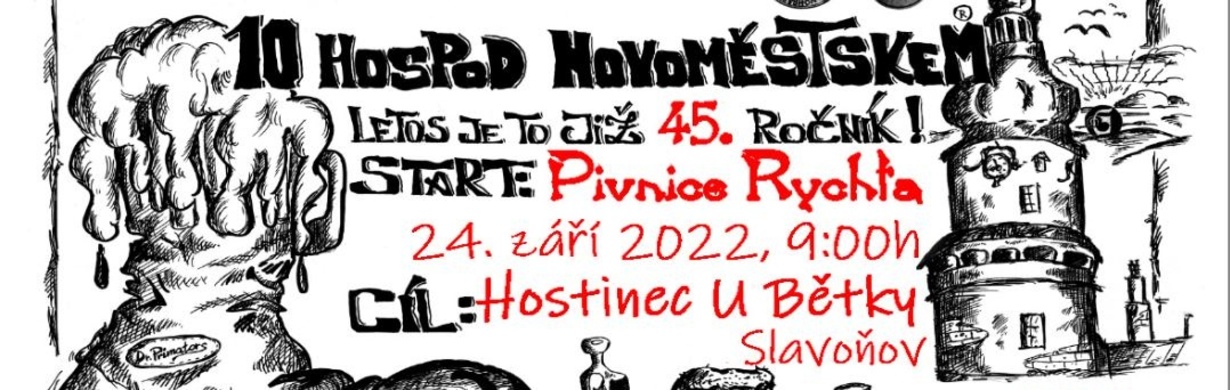 10 hospod Novoměstskem