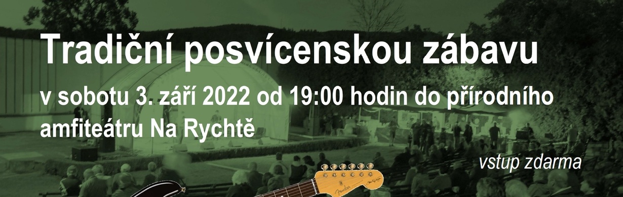 Tradiční posvícenská zábava ve Rtyni v Podkrkonoší