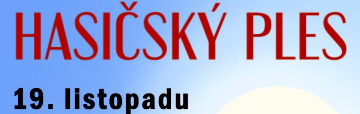 Hasičský ples v Suchém dole