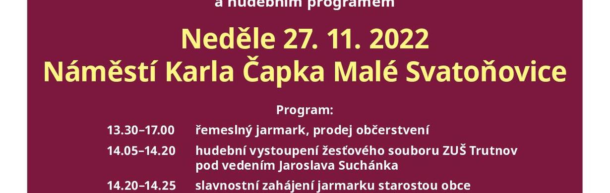 ADVENTNÍ JARMARK U STUDÁNKY