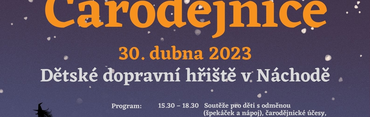 Čarodějnice na Dětském dopravním hřišti