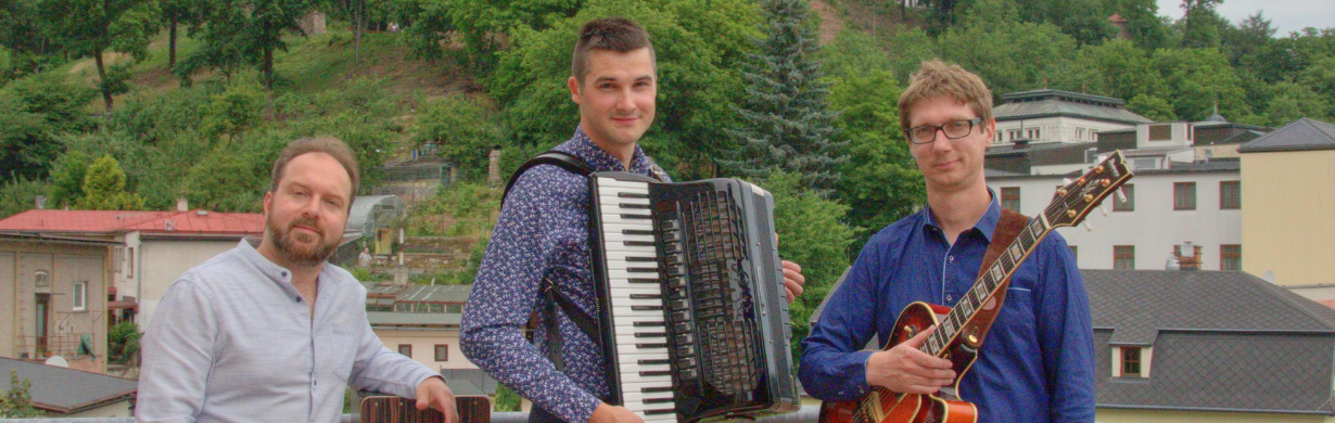 KONCERT jazzového tria MUSETTE MOTION v Malých lázních
