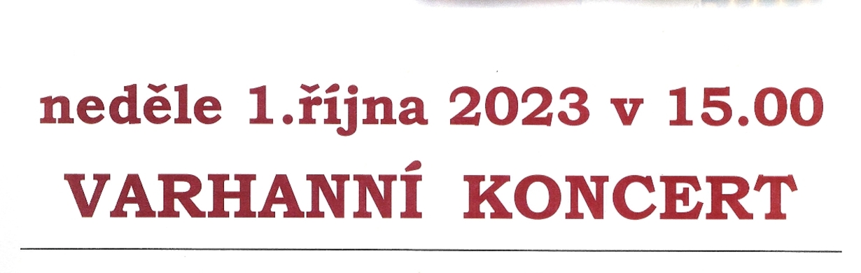 Varhanní koncert Václava Metoděje Uhlíře v Malých Svatoňovicích