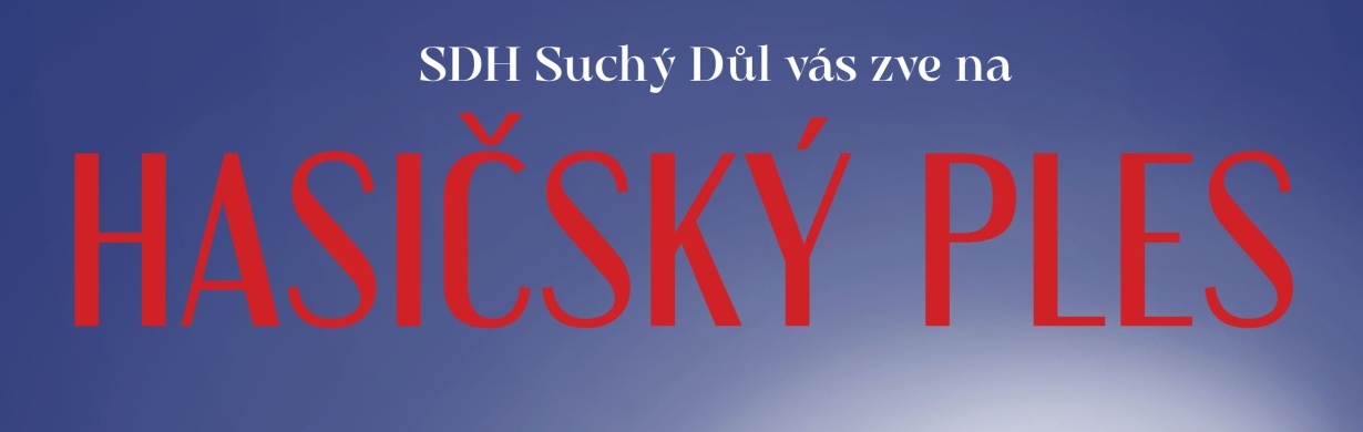 Hasičský ples 2023 v Suchém Dole