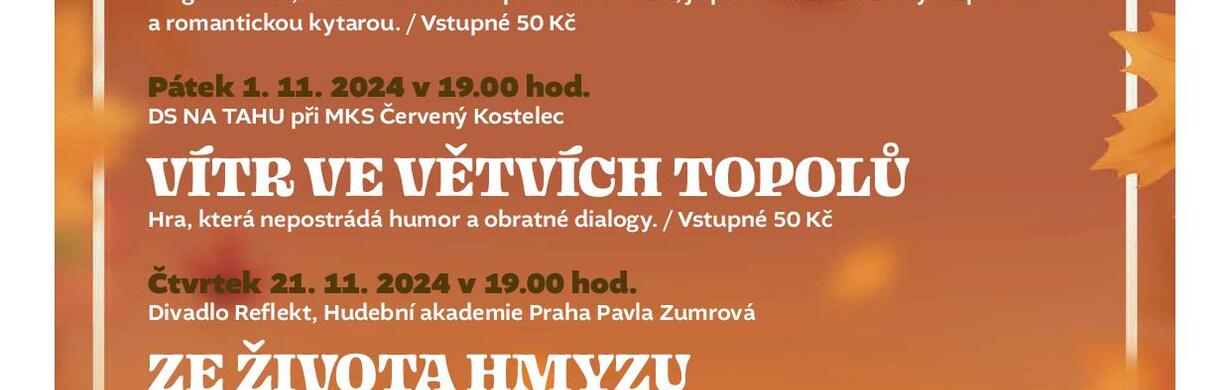 Divadelní podzim u Studánky