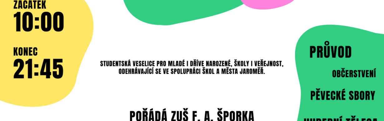 JAROMĚŘSKÝ STUDENTSKÝ MAJÁLES