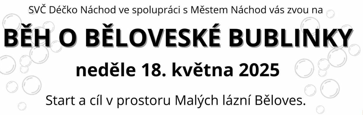 Běh o Běloveské bublinky