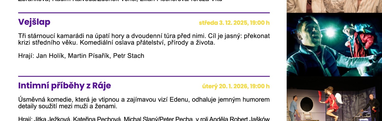 DIVADELNÍ PŘEDPLATNÉ 2025-26