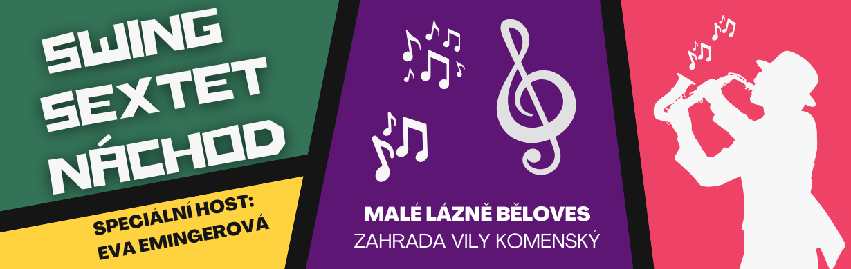 Swing Sextet Náchod & Eva Emingerová v Malých lázních