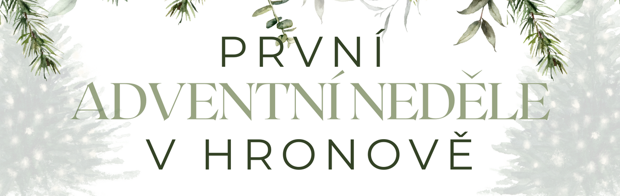 První adventní neděle v Hronově