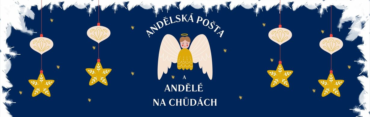 Andělská pošta a andělé na chůdách Andělská pošta a andělé na chůdách