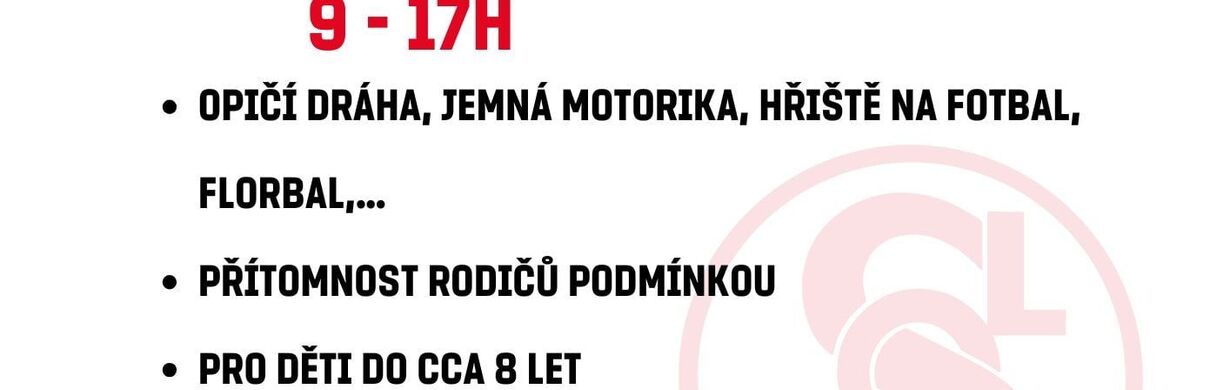 SOKOLOVNA OTEVŘENÁ DĚTEM