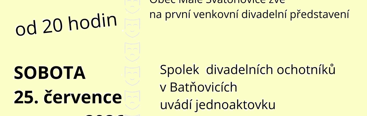 AMFÍK U STUDÁNKY, MALÉ SVATOŇOVICE